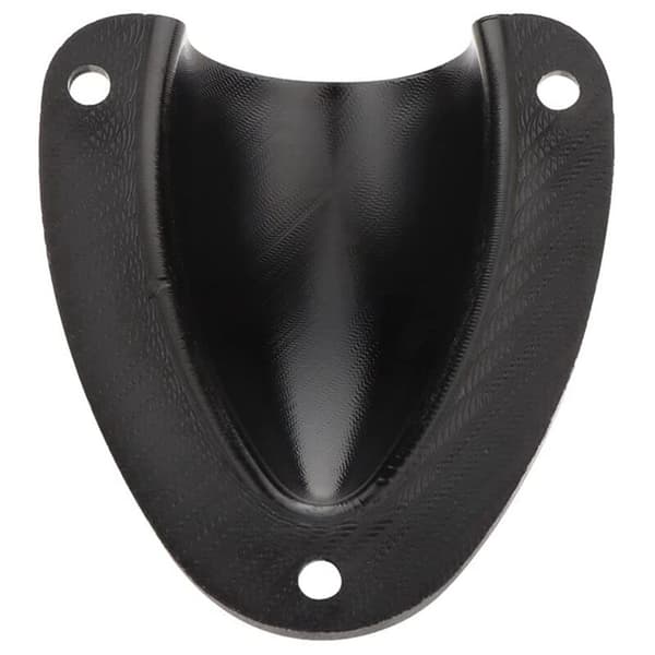 8 st 2,5 tums nylonkabelventilskydd, båtklamskalventil, slät kanttjocklek 1/8 tum