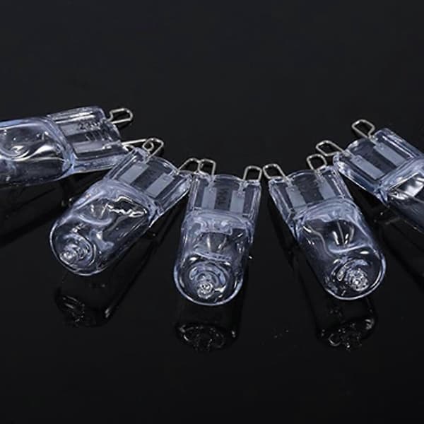 2 pcs G9 Oven Lamp High Temperature Resistant Durable Halogen Bulb For Refrigerators Ovens Fans 40W 500 Pin Lamp 230V [db]