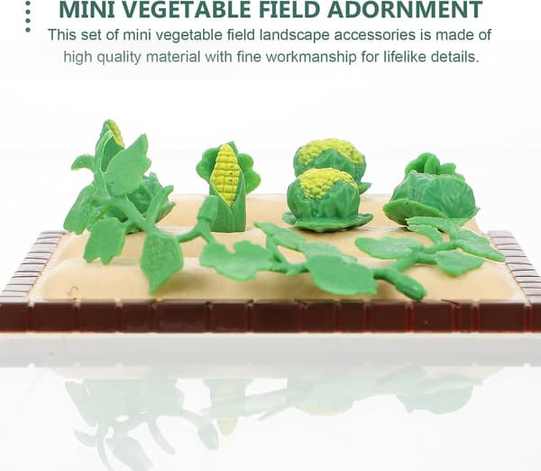 16 pcs. Farm Mini Tool Models, Micro Landscape Model, Outdoor Garden Decoration