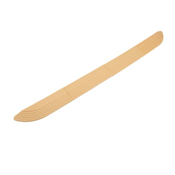 4-pack Universal Sweeper Door Threshold Wheelchair Door Threshold Free Assembly Rubber Door Threshold Protection Beige
