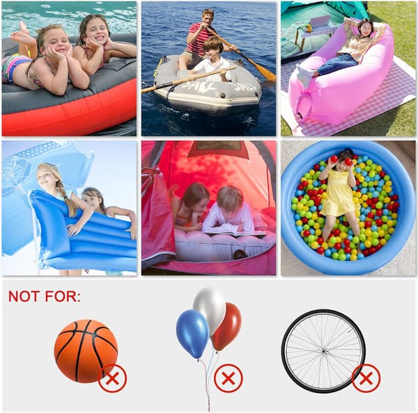 Elektrisk luftpumpe, 240V/130W, med 3