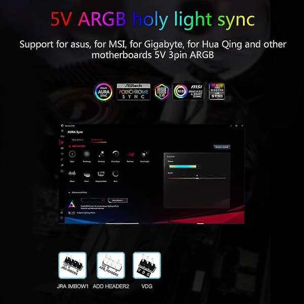 Argb 5v 3-pin Forlængerkabel Adapter 30cm 1 Til 3 Rgb Led Splitter Kabel Hub