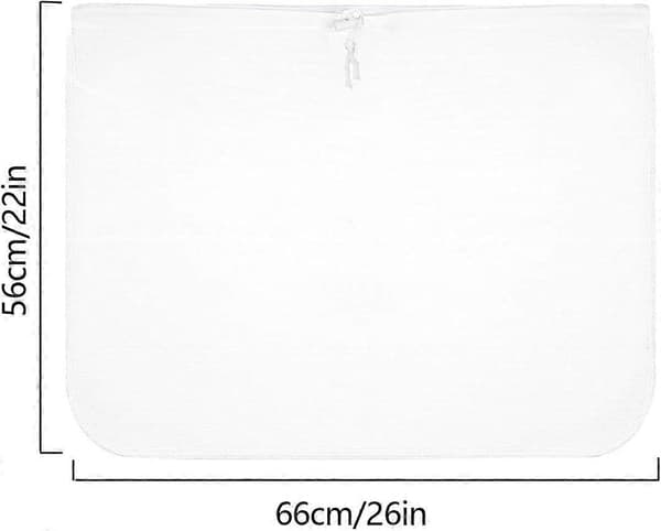 3-pack Extra Large 100-Micron Reusable Mesh Brew Bags (FMY)