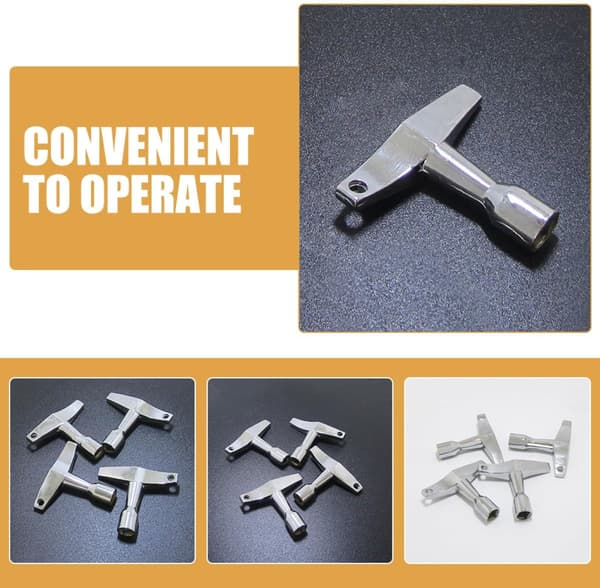 4pcs Drum Key Drum Head Adjuster Tuning Tool in Aluminum Alloy