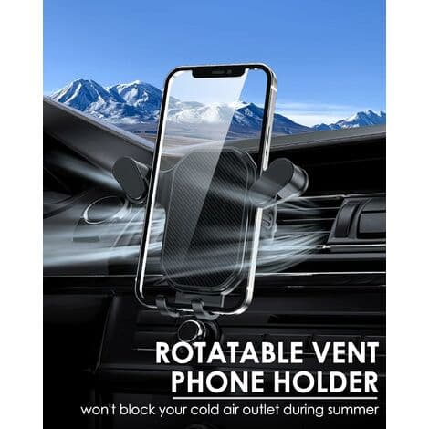 Mobiltelefonholder til bil, super stabil, forbedret ventilationskrog_xx