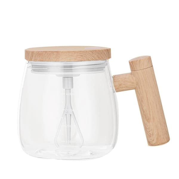 Self-Stirring Mug, Electric High-Speed Mixing Cup, Self-Stirring Coffee Mug, Glass Automatic Stirring