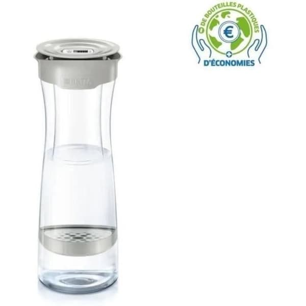 Brita-suodatinpullo ja -kannu Grafiitinvalkoinen suodatinpullo - 1 MicroDisc-suodatin mukana Grafiitti grafit, Transparent 1.3