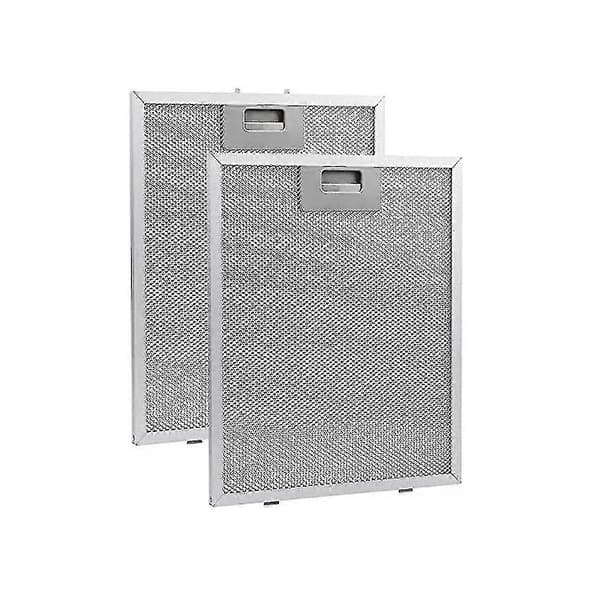 2 stk. emhættefilter fedtfilter emhætte udsugningsventilation aluminium aspirator-ab