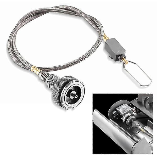 Utendørs komfyr gassadapter delt komfyromformer bensintankadapter for camping matlaging piknik camping