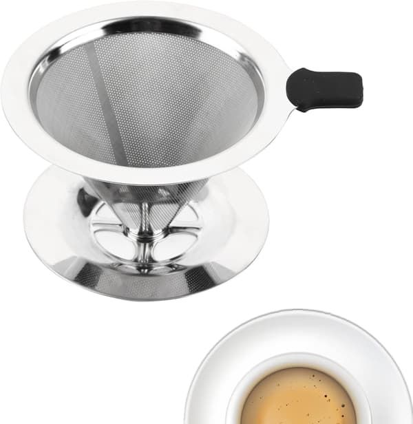 Stainless Steel Coffee Filter, Reusable Coffee Dripper
