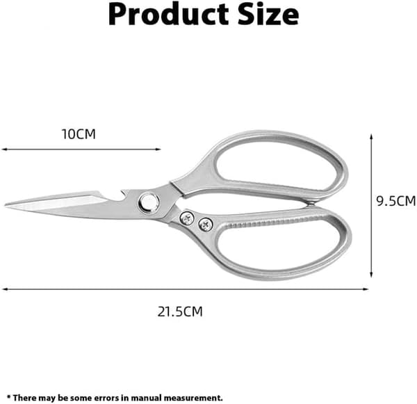 Heavy Duty Stainless Steel Kitchen Shears, Multi-functional Chicken Bone Scissors, Chef Knives, Scissors