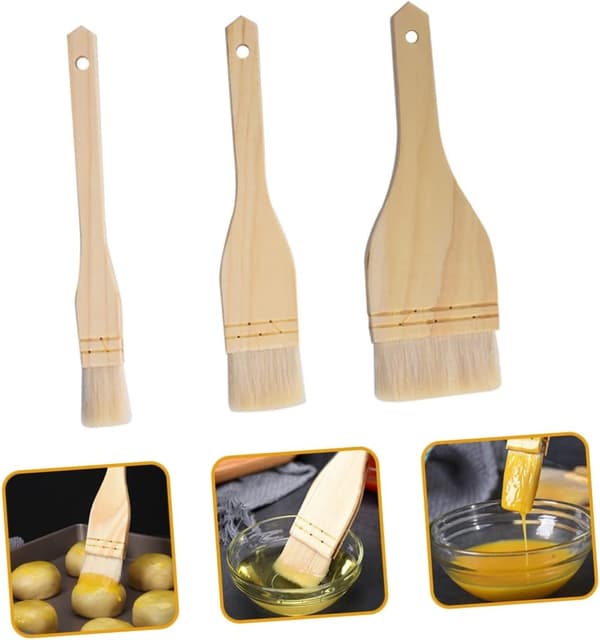 9-piece Multifunctional Grill Brush Set for Oil and Sauces - Kitchen Utensils