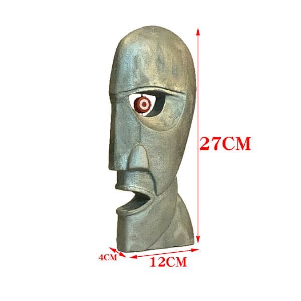 Harts Ornament Skulptur Människohuvud Dekorationshantverk