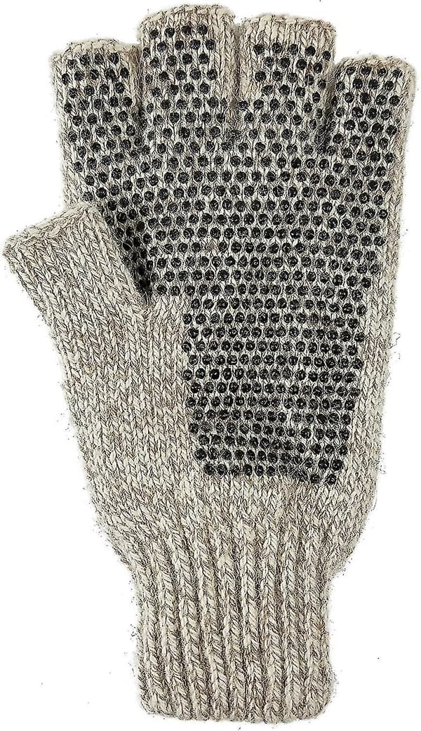 Herrar Ull Stickade Fingervantar Med Thinsulate Foder