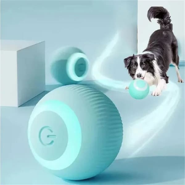 Power Ball 2.0 Kattelegetøj Automatisk Rullende Kattebold Intelligent Legetøj Blå Blue