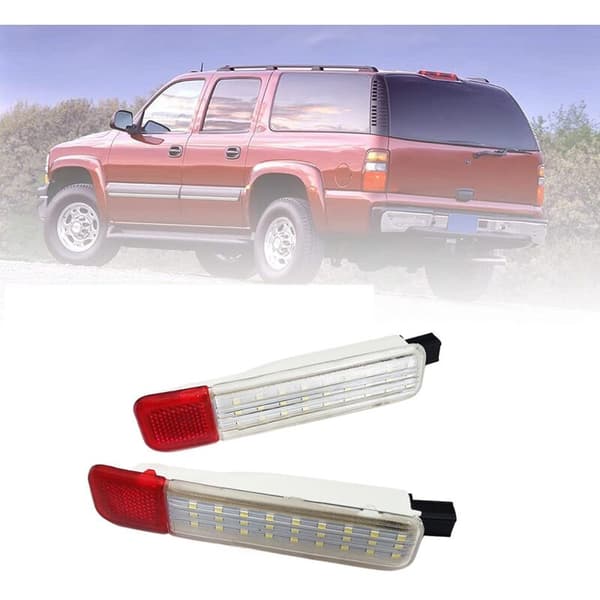 2 st LED-dörrpanellampor för 1997-2000 & C/K-serien Pickup 15021518 15021517