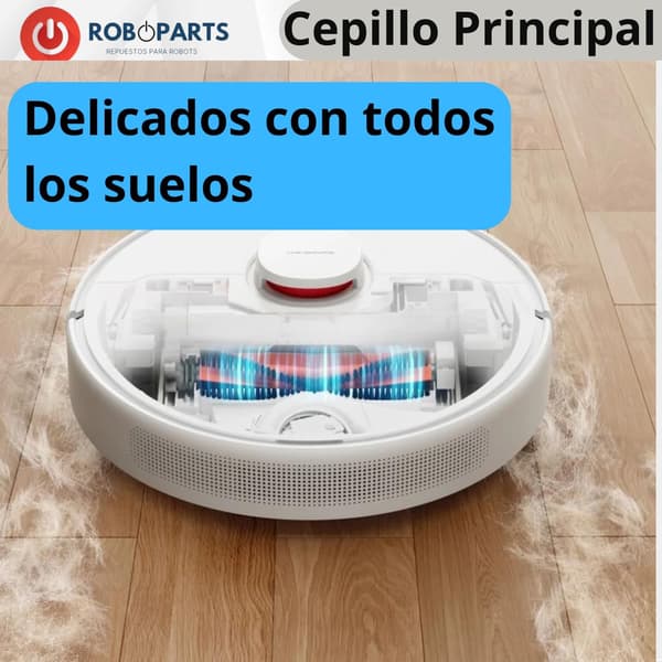 Roboparts Kit med 4 sidebørster, kompatible med Xiaomi Vacuum S20
