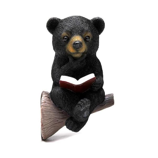 Udendørsstatuer med solcellelamper Bjørnefigurer Statue Bryllupsgaver_tfrf