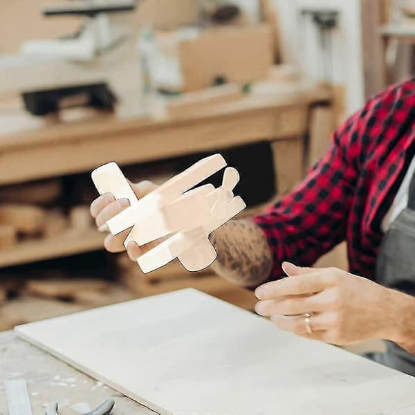 (10-pack) 4 x 1 x 1 inch Basswood Project DIY Set for Beginners