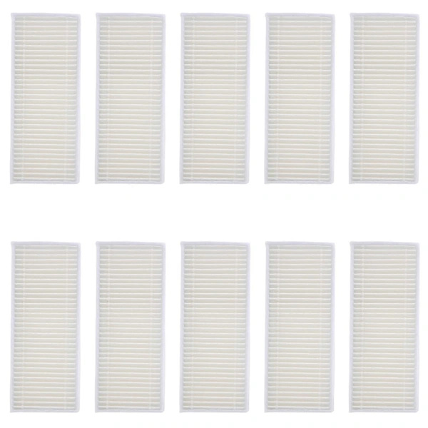 /EA/10 Pieces Robot Vacuum Cleaner Filter HEPA Filter White