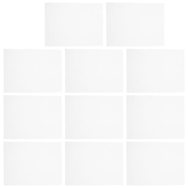 30 st Torkat Blompapper Påfyllning Foder Sugpapper Professionellt Blompapper (FMY) Vit 28.00X20.00X0.01CM White 28.00X20.00X0.01CM