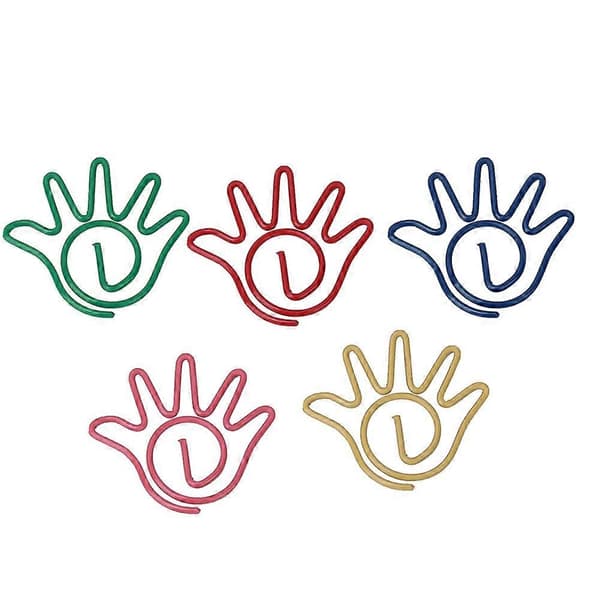 Handformade gem-memoklämmor 60 st/förpackning, skol- och kontorsmaterial