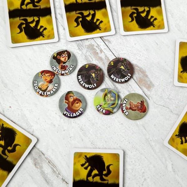 One Night Ultimate Werewolf - morsomt selskapsspill for barn og voksne