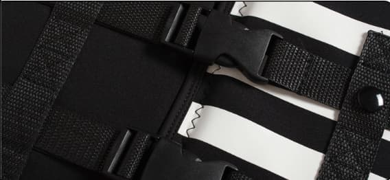 Børneflydevest, baby drenge piger, neoprenflydevest, svømmevest, badetøj (M)