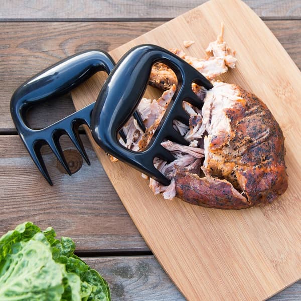 BBQ-kødkløer til pulled pork, massive BBQ-kødkløer, grillrygerkødkløer, røget grilltilbehør