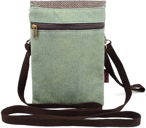 Canvas Universal Telefonveske - Skulderveske - Mini Messenger Bag