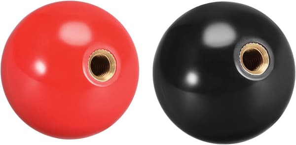 4 kpl ohjaussauvan kahvan yläpallo M6 punainen/musta helppo asentaa Blue