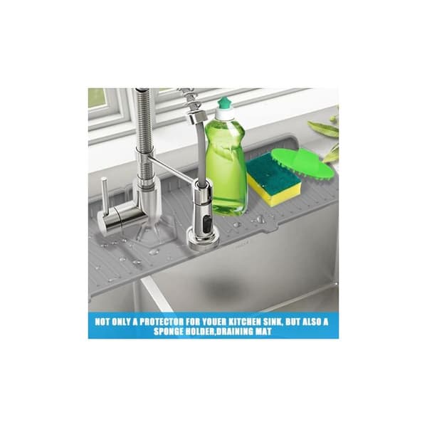 Silikonbänkskydd för kök och badrum, dräneringsmatta/350x145mm