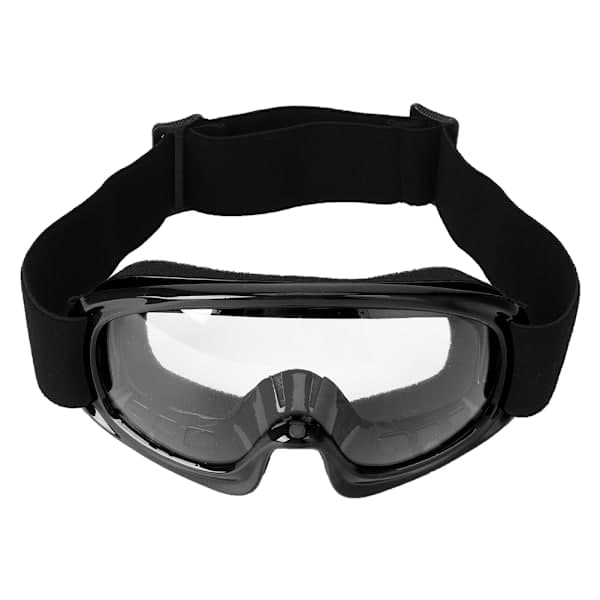 Kids Motorcycle Goggles, Windproof, Anti-Impact Protective Glasses, Black