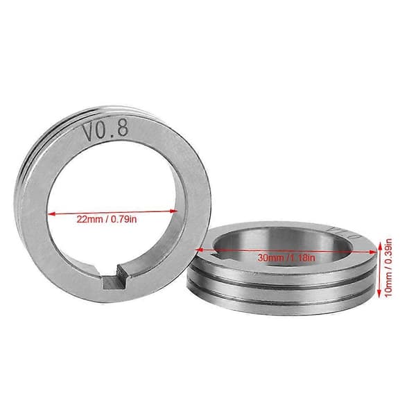 Langansyöttörulla 30mm 1.18in 0.8/1.0/1.2 Hitsauslangan syöttöpyörä Binzelille