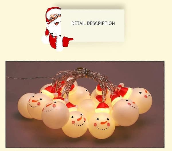 Christmas Decoration Room Decoration Christmas Tree Snowman Trailer Led Light Flashing Light String Lights Star Lights