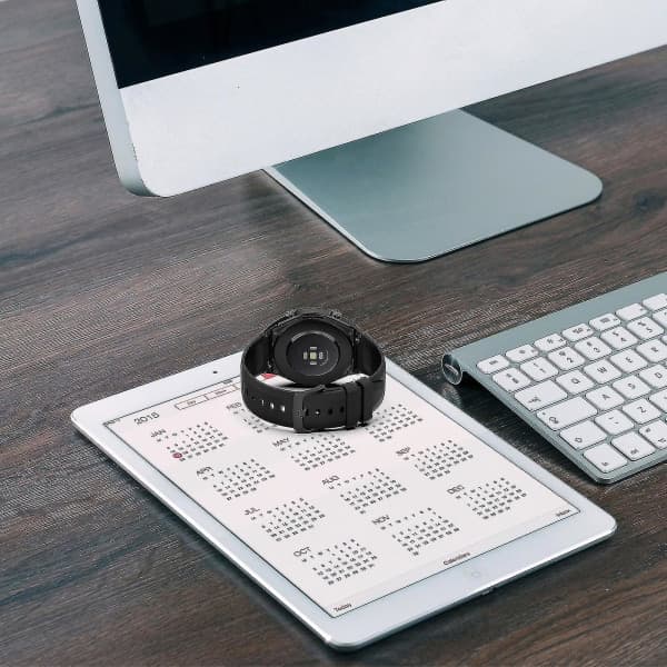 Silikonearmbånd til Xiaomi Mi Watch S1, vandtæt, åndbart, blødt armbånd