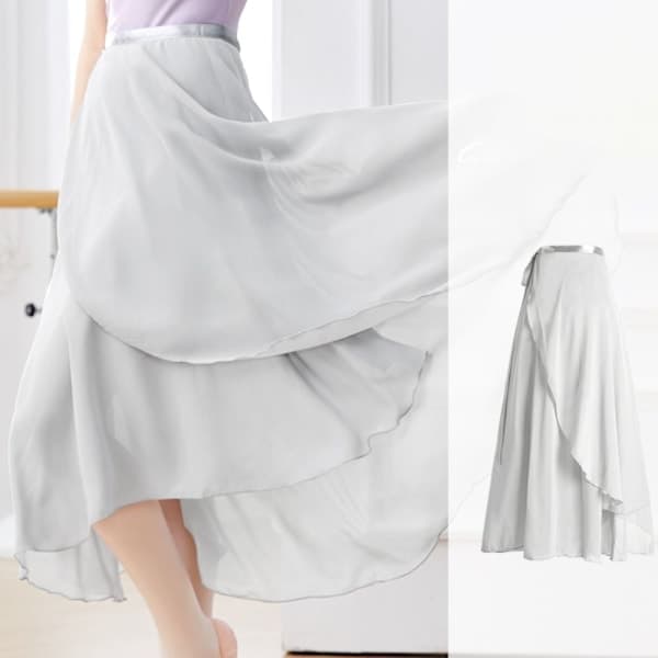 Ballet Skirt Long Skirt LIGHT BLUE Light blue Light blue Light blue