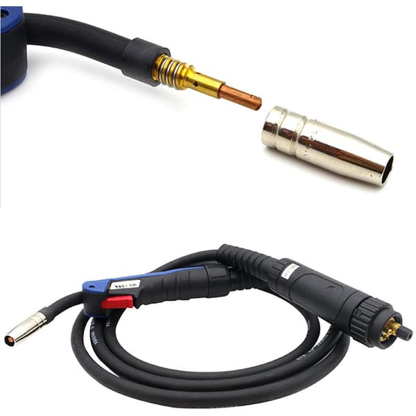 Nozzle Holder for Welding, Nozzle Kit for MIG Welding, Consumable Accessories, Fits 15AK 1MM Torch Welding Machine