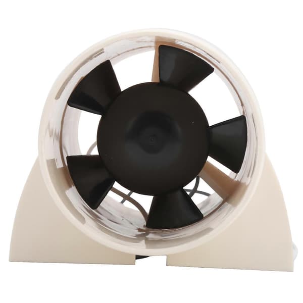 12V 3-tommer Inline Marine Lænse Luftblæser Stille Stærk Ventilationsventilator Passer til Yacht Båd RV(FQ)