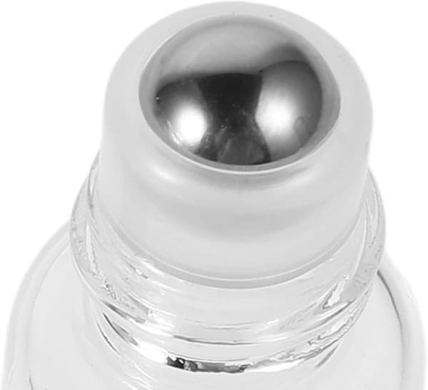 3 st roséguld 2 ml parfymprovflaskor med roll-on-applikator påfyllningsbara minioljeflaskor i glas för resor och eteriska oljor