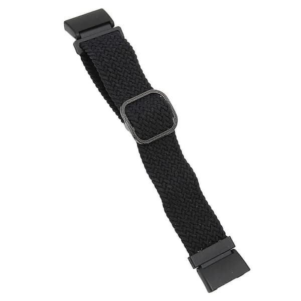 Elastisk urrem, der passer til Redmi Watch 2 Justerbar legeringsforbindelse Vævet nylon sportsurrem til kvinder og mænd