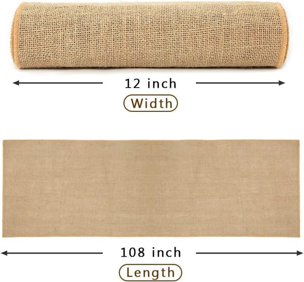 30 x 275CM Jute Table Runner for Wedding Party Decorations