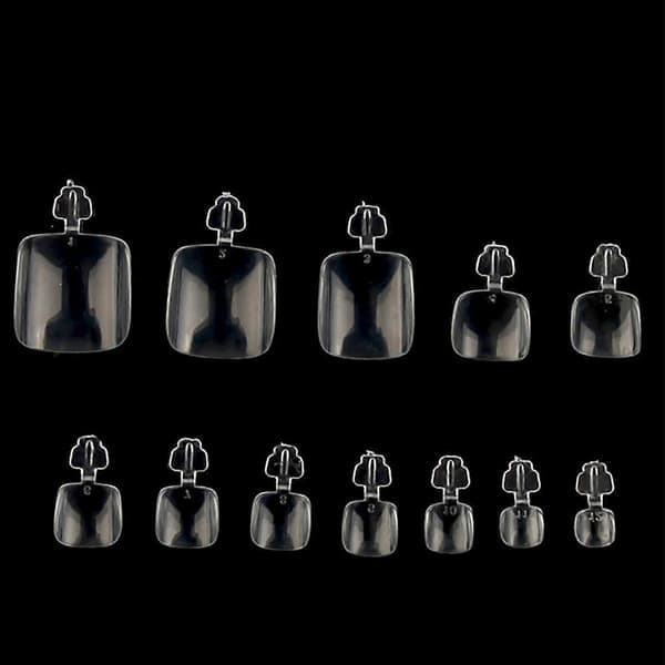 Press on Toenails False Nails for Toes Square False Nails Artificial Toenails