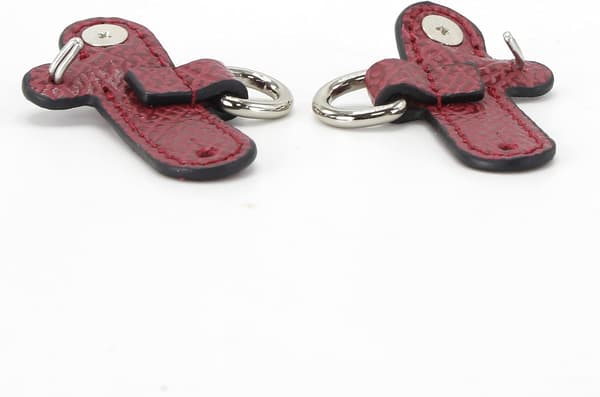 Mini axelrem i läder, modifiering i äkta läder, inget behov av stansning, hängande spänne Red2 SET Red2 SET