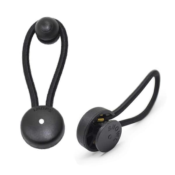 Fæste Bungee Shock Cord Cover Clip Bungee Loop med Knop til Marine Båd Autocamper Campingvogn Lastbil Bilovertræk