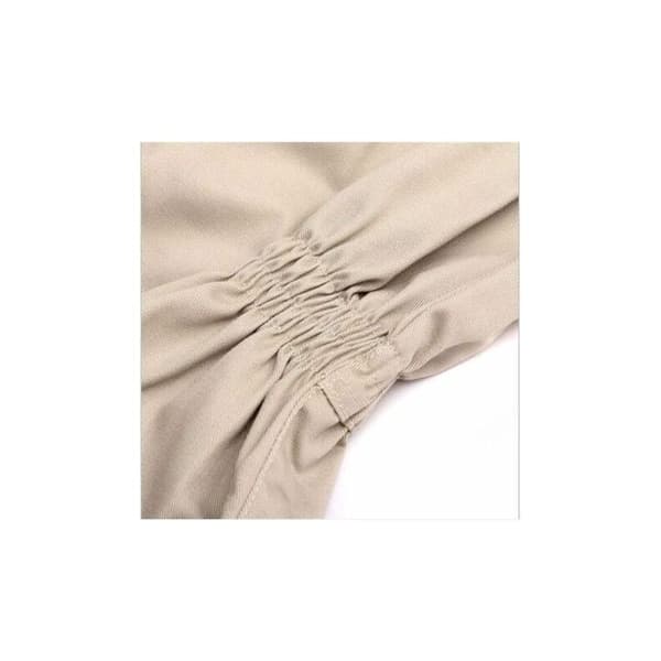 Professional Beekeeping Suit, Size L - 100% Thick, Breathable Cotton - Protection Against Bee Stings - Self-Supporting Veil