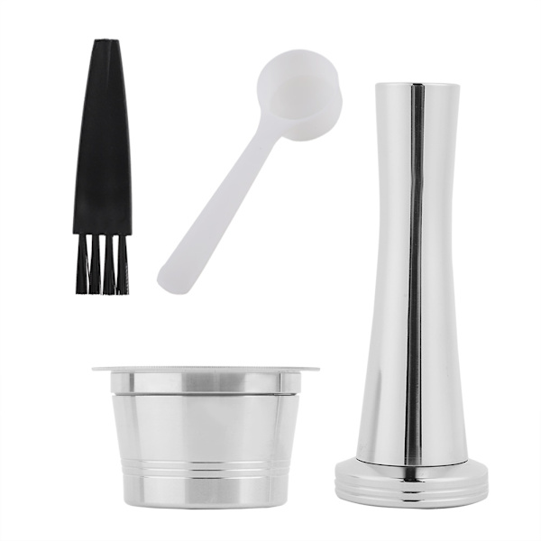 Coffee Capsule Tamper Refillable Coffee Machine Filter Tool Set for Caffitaly
