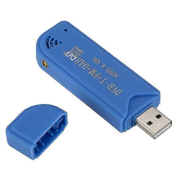 Digitalt TV-kort Mottakerpinne Sdr+dab+fm Dvb-t Rtl2832u+fc0012 Usb 2.0 Digital TV-tuner Usb Fm+dab+dvb-t+sdr