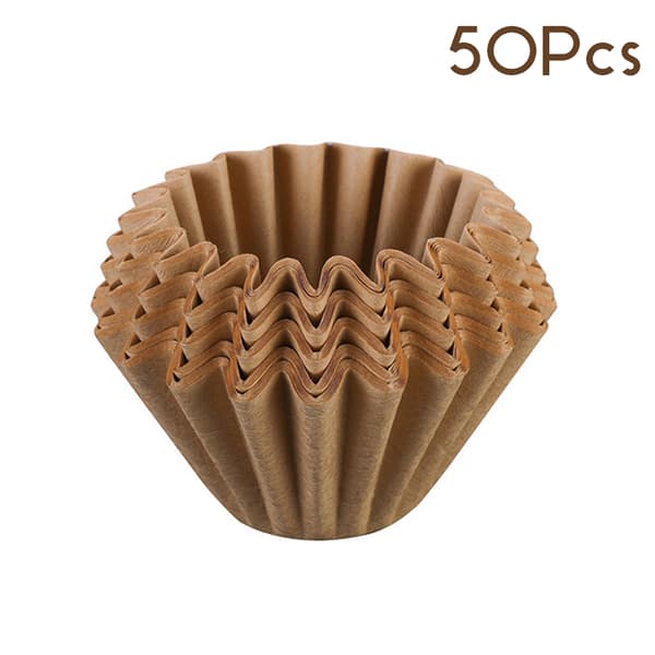 Wave Coffee Dripper Crystal Eye Pour Over Kaffefilter Kaffe Brown
