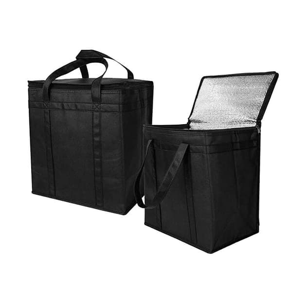 Vikbar kylväska - Svart - 33 x 41 x 23 cm
